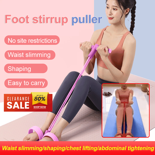 🎁LAST DAY BUY 1 GET 1 FREE!!⏳21 Fitness Resistance Bands-4 Tube Pedal Ankle Puller
