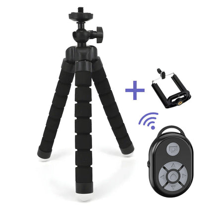 Octopus Mini Tripod – The Ultimate Flexible Phone & Camera Stand for Travel & Vlogging! 🌍✨