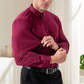 👑Fliwos® Men's Breathable Wrinkle-Free Striped Shirt