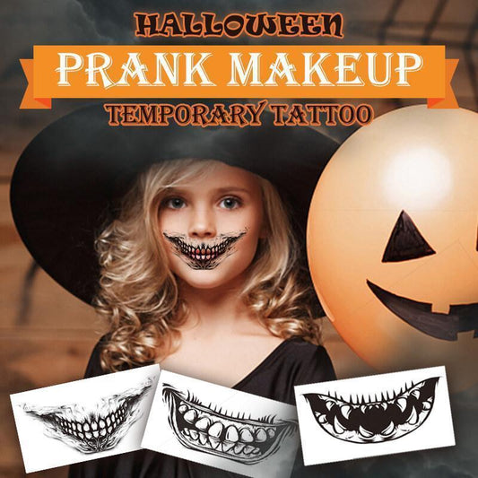 🧛Limited-time offer 50% Halloween Prank Makeup Temporary Tattoo