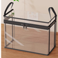 🎁 Transparente Aufbewahrungsbox aus Stoff | Faltbarer Kleiderschrank-Organizer – Ideal für Kleidung, Spielzeug, Decken & mehr! 🧸👕📦