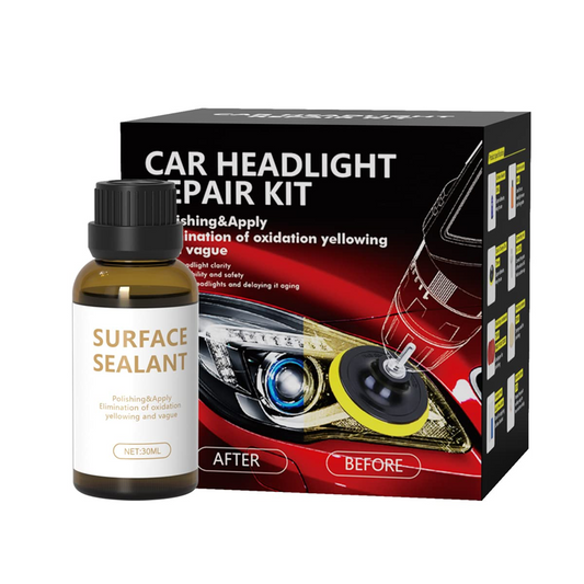 Universal Car Headlight Lens Restoration Kit