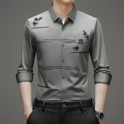 🔥HOT SALE 50%OFF🔥Men's Casual Trendy Printed Long Sleeve Shirt