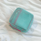 ✨ NEAT & CHIC ON THE GO! ✨ Portable Mesh Color-Block Organizer Bag 🧼 See-Through Mesh – Find Anything in Seconds! 🔍