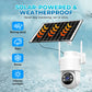 Solar-Power Wireless Security Camera Set with Alarm