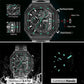 Luminous Waterproof Multifunction Watch
