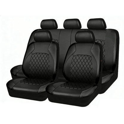 🚗【✨Limitierter — 50% RABATT!】 9-teiliges Leder-Autositzbezug-Set – Universelle Passform, Atmungsaktiv & Leicht zu Reinigen für perfekten Innenraum 🛋️