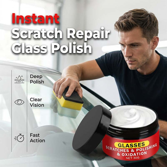 Polier- und Reparaturpaste für Glaskratzer