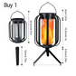 ☀️ Solar-Flackerflammen-Laterne – Wasserdicht & automatisch – Realistisches warmes Licht, perfekt für Terrassen, Gärten oder Wege – kein Kabel nötig 🌙
