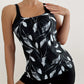 👙 50% RABATT! 🌊 Zweiteiliges Damen-Tankini-Set mit Print – Figurumschmeichelnd & schnell trocknend – Perfekt für Strand, Pool oder heiße Sommertage – bequemer Badespaß mit Stil ☀️✨