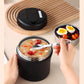 🍱 50% RABATT! 🔥 Vakuum-Thermobehälter mit Faltlöffel – Warme Mahlzeiten unterwegs – Ideal für Büro, Reisen oder Camping – langlebig & praktisch ✨🥣🌿