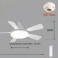 Sockel-Deckenventilator mit Fernbedienung