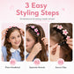 🎀✨ Kinder-Haarband mit 13 süßen Motiven & dekorativen Mini-Clips – perfekt für kleine Prinzessinnen 👑💖