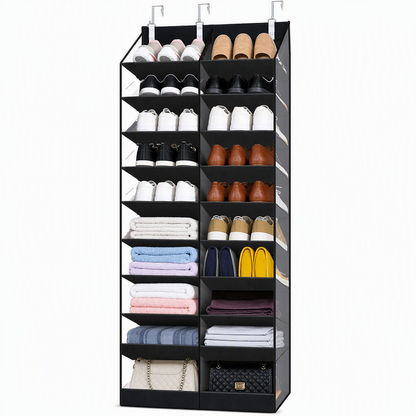 🧺✨ Über der Tür hängende Aufbewahrungstasche mit 20 Netztaschen – großer mehrlagiger Organizer für mehr Ordnung im Haushalt 🏠
